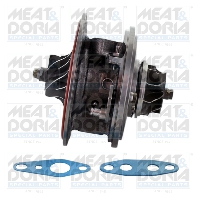 Core assembly, turbocharger